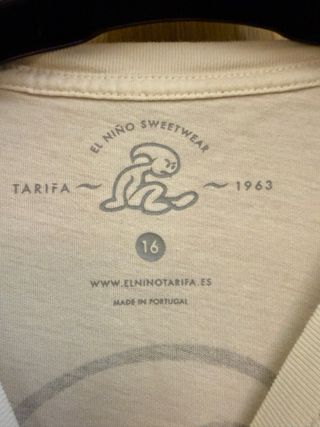 Camiseta El Niño manga larga blanca