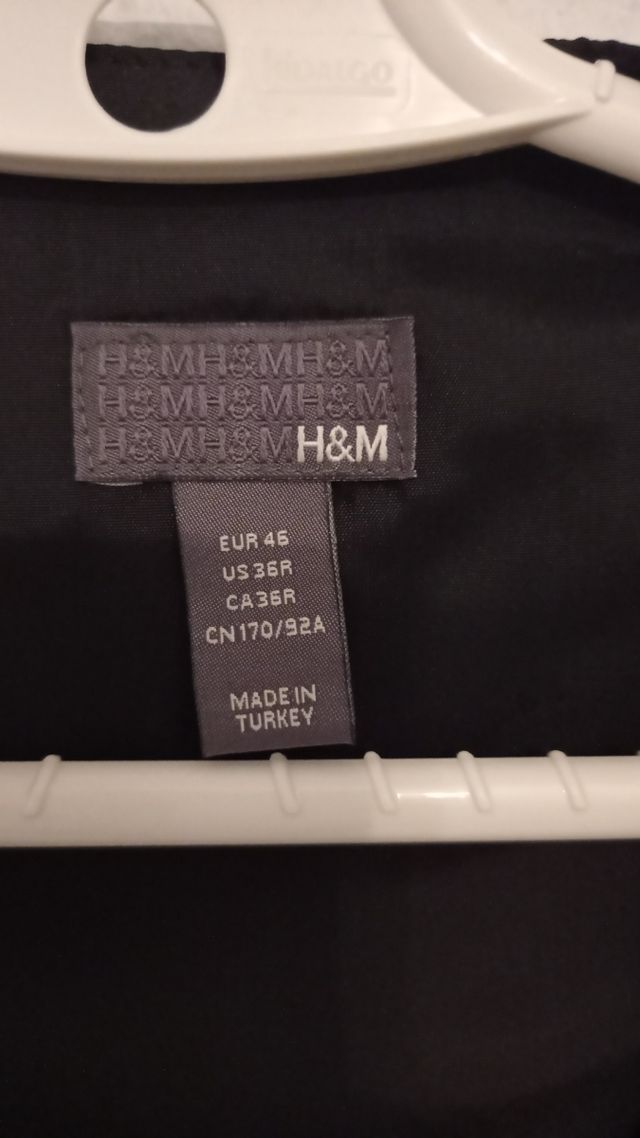 Chaleco H&M Gris Hombre