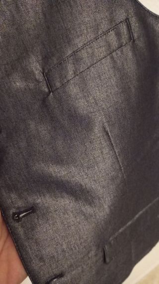 Chaleco H&M Gris Hombre