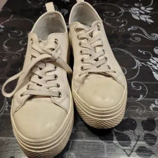 Sneakers Armani Donna Beige/Bianco