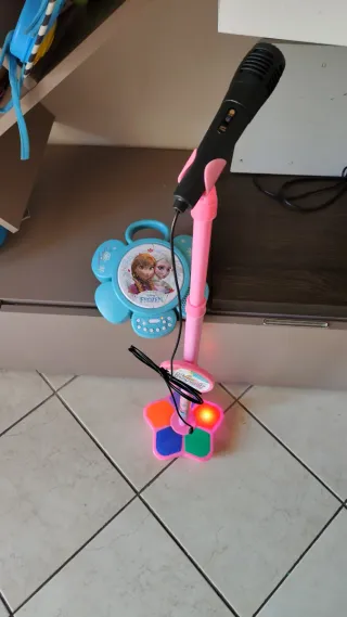 Microfono Karaoke Bambini Frozen