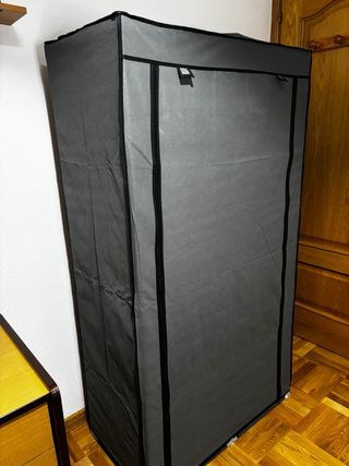 Armario de tela gris - Como nuevo