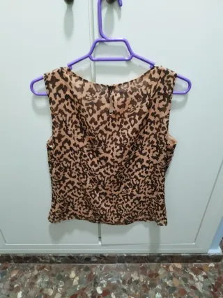 Blusa ZENDRA animal print Talla 42