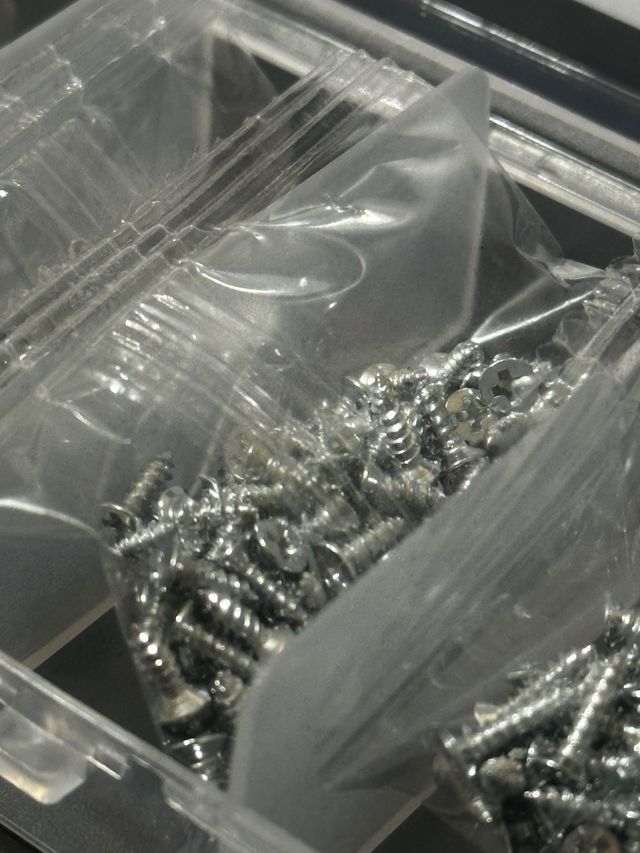 8 Cajas Tornillos 4000 Piezas Nuevas