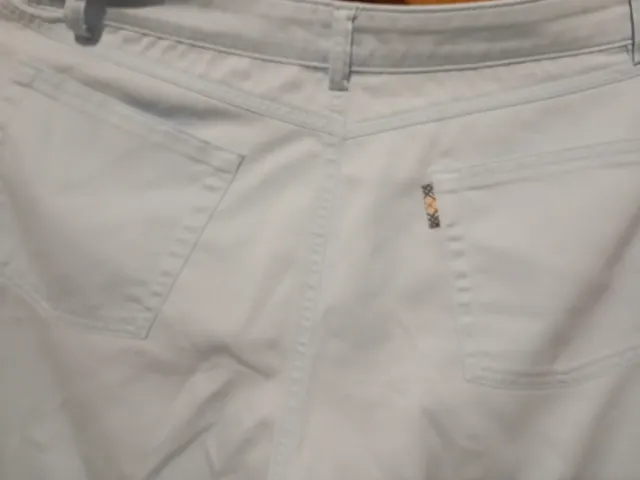 Pantalón Burberry Donna Taglia 44 Blu