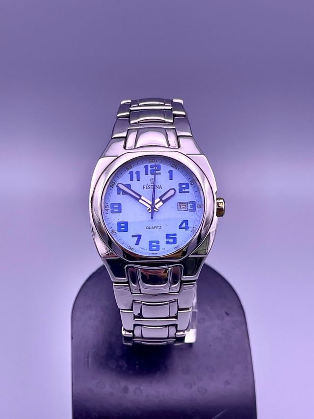 Festina Quartz Esfera Azul Mujer