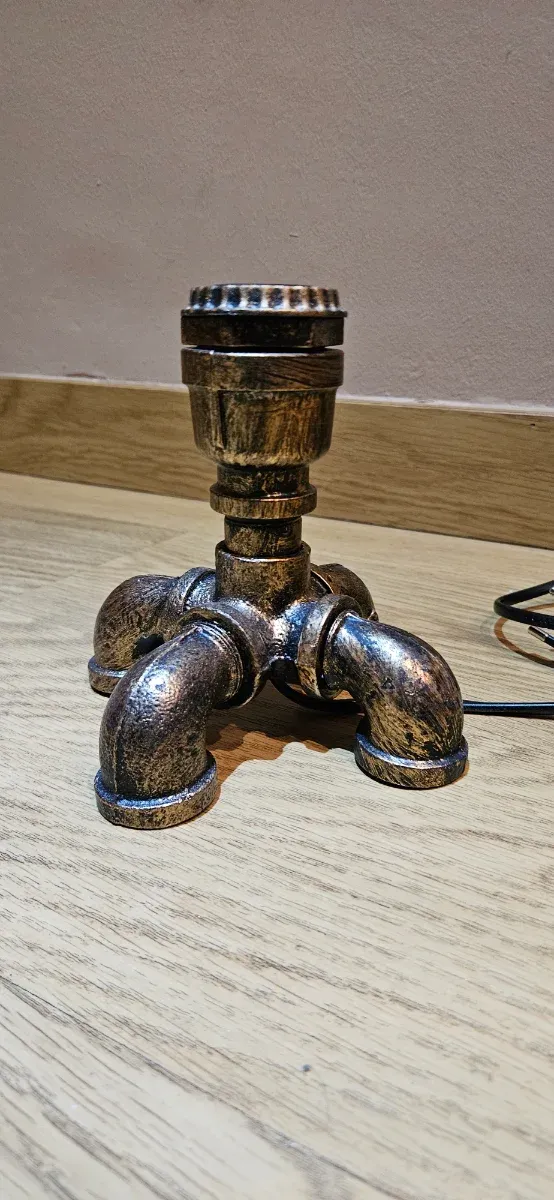 Lámpara Vintage Sobremesa Metálica