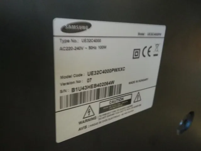 Televisor Samsung 32 Negro