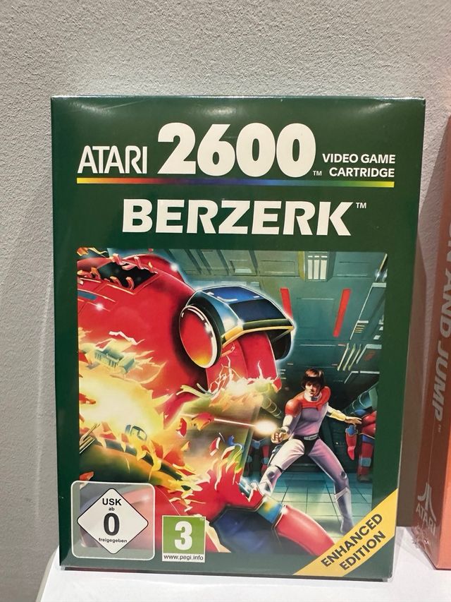 Giochi Atari 2600: Berzerk e Mr. Run and Jump