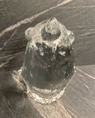 Scultura Pukeberg Svezia Vetro Vintage