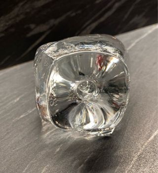 Scultura Pukeberg Svezia Vetro Vintage