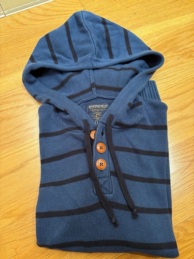 Jersey hombre con capucha Springfield Talla L