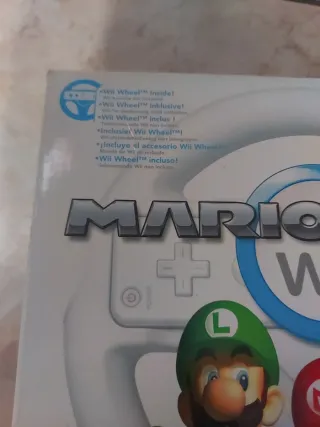 Volante Mario Kart Wii + Juego Nintendo Wii