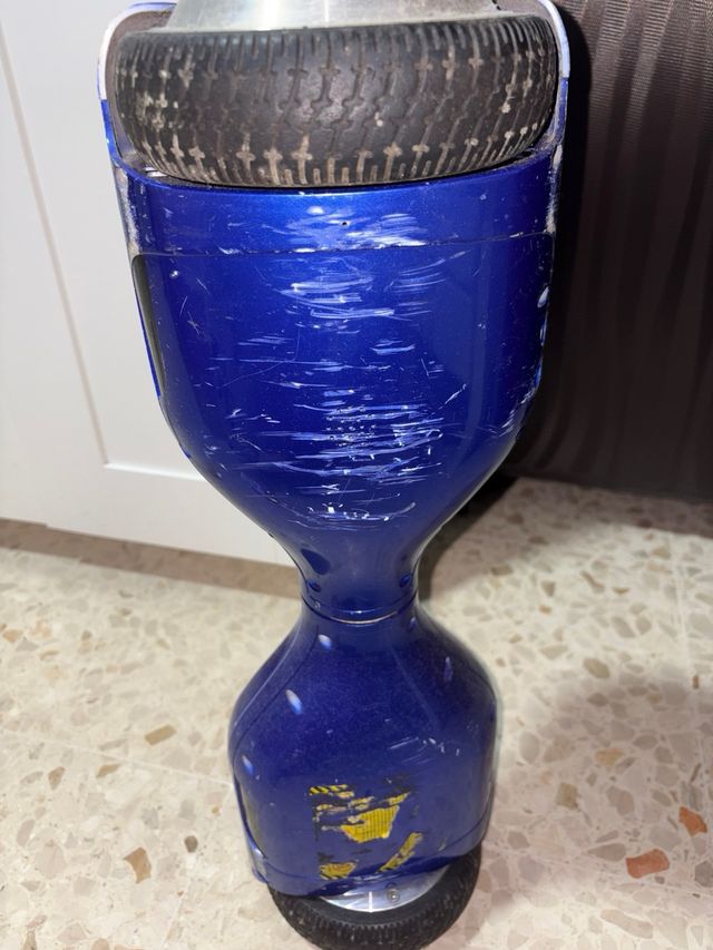 Patin electrico azul