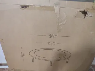 Cama elástica para fitness