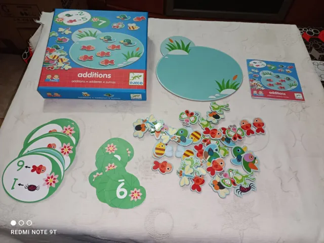 Juego de mesa Djeco Additions 0-3 años
