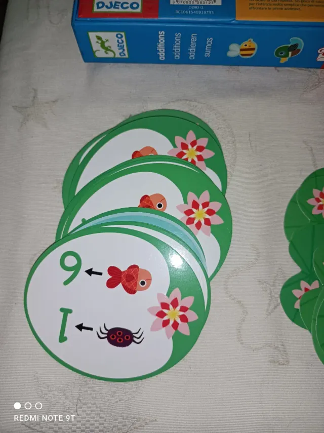 Juego de mesa Djeco Additions 0-3 años