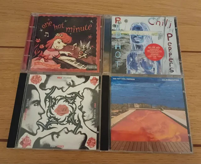 Lote CDs Red Hot Chili Peppers