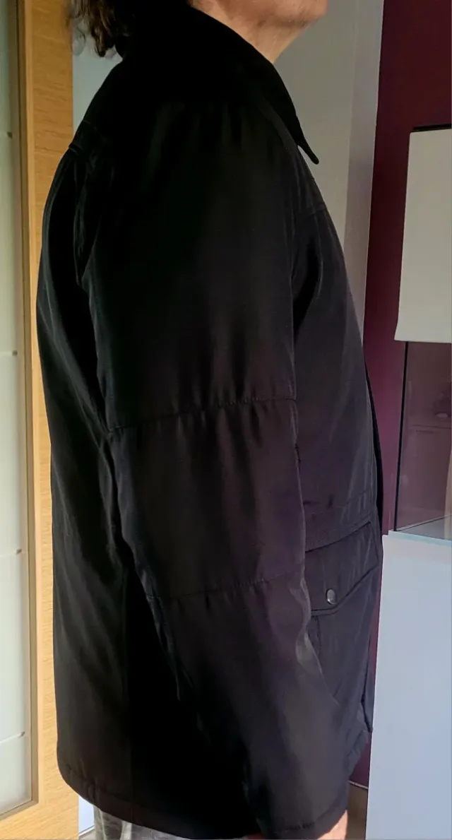 Chaqueta Negra Hombre