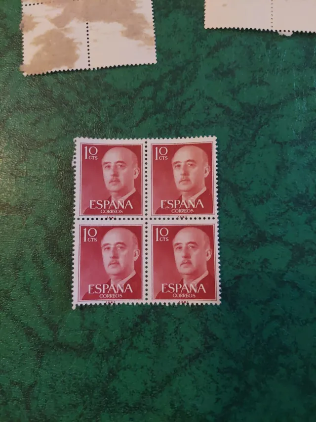 24 Sellos 10 cts Franco España