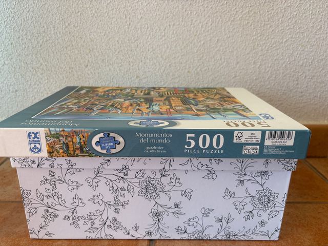 Puzzle 500 piezas Monumentos del Mundo