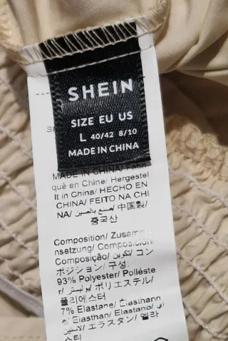 Tuta intera cerimonia beige e oro