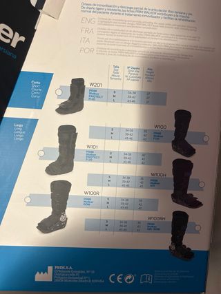 Bota Ortopédica tallas de la 34-45