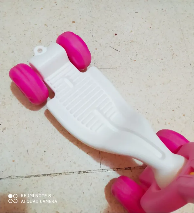 Patinete infantil jirafa rosa