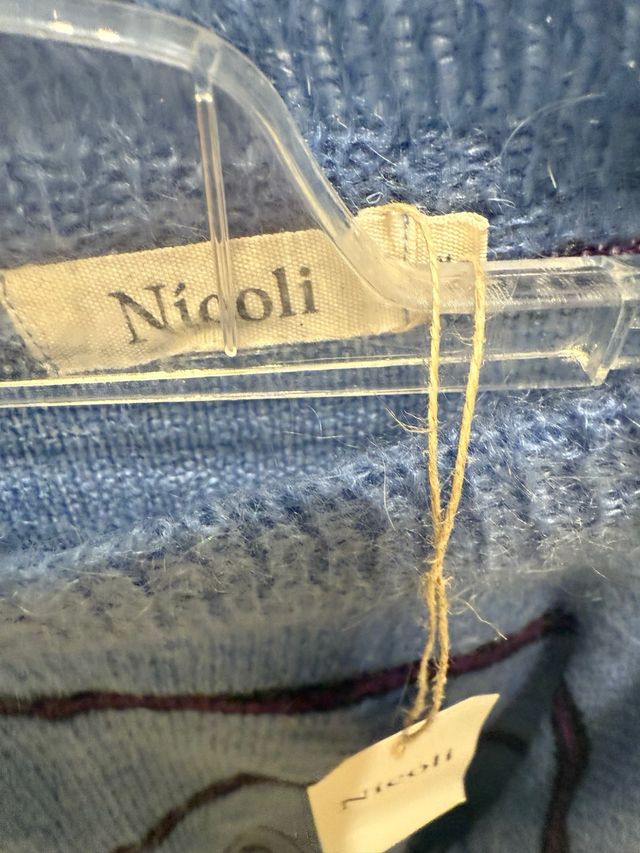 Jersey azul y morado talla M