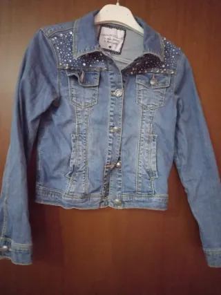 Giubbino jeans bambina 10 anni