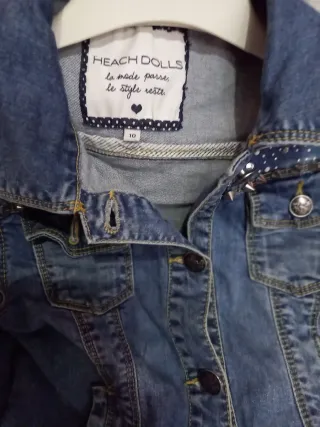 Giubbino jeans bambina 10 anni