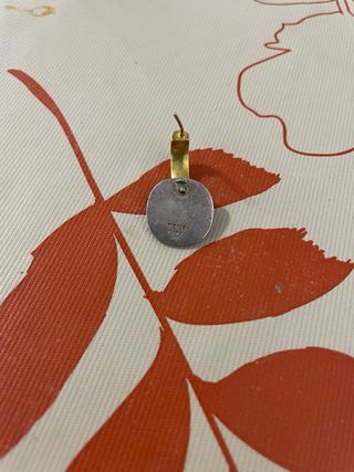 Pendiente Tous Aro con Colgante Circular