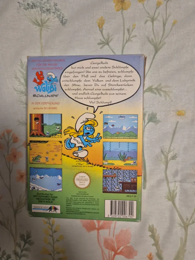 Los Pitufos NES PAL Completo