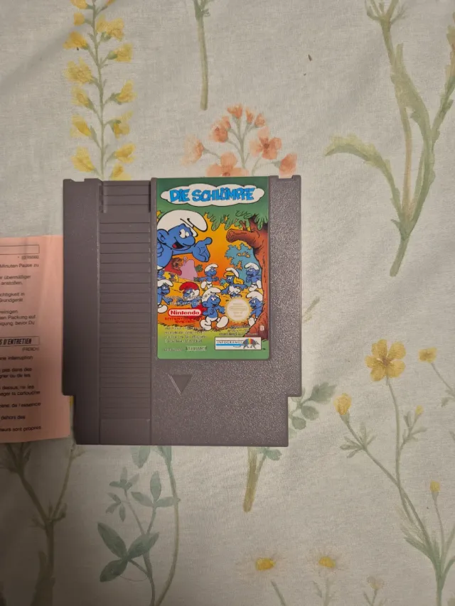 Los Pitufos NES PAL Completo