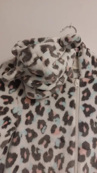 Pijama Enterizo Terciopelo Animal Print