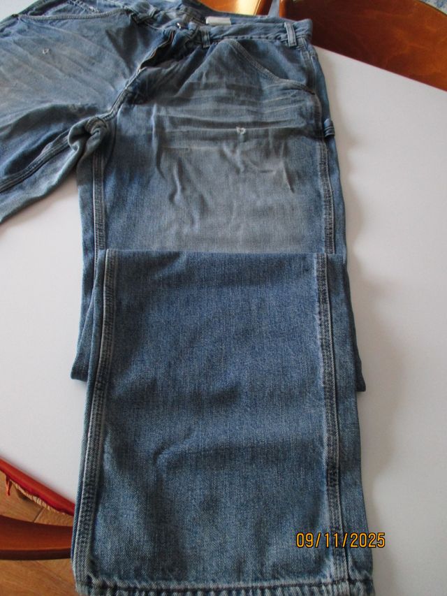 Pantaloni Calvin Klein Jeans Work Blu