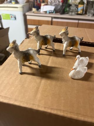 Animali per presepe vintage