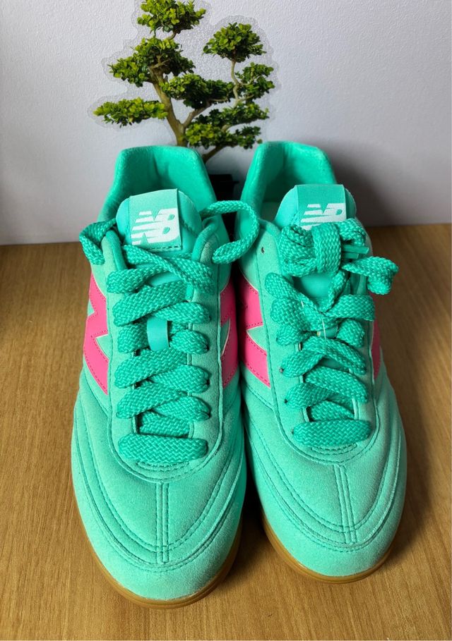 New Balance Verde y Rosa