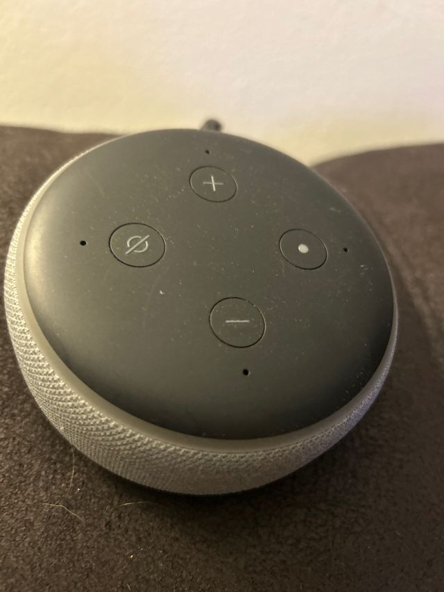 Altoparlante intelligente Amazon Alexa Nero/Grigio