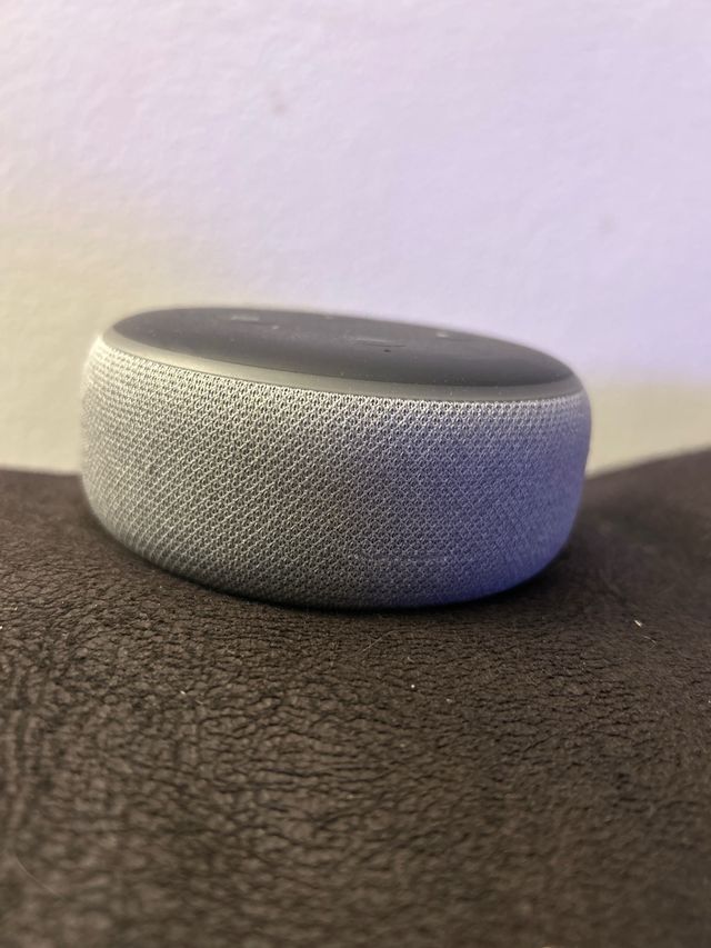 Altoparlante intelligente Amazon Alexa Nero/Grigio