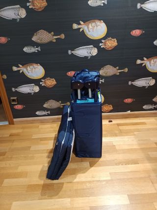 Cuna de viaje plegable