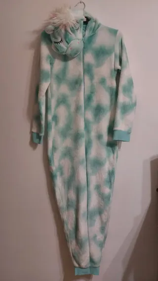 Pijama Enterizo Unicornio Terciopelo