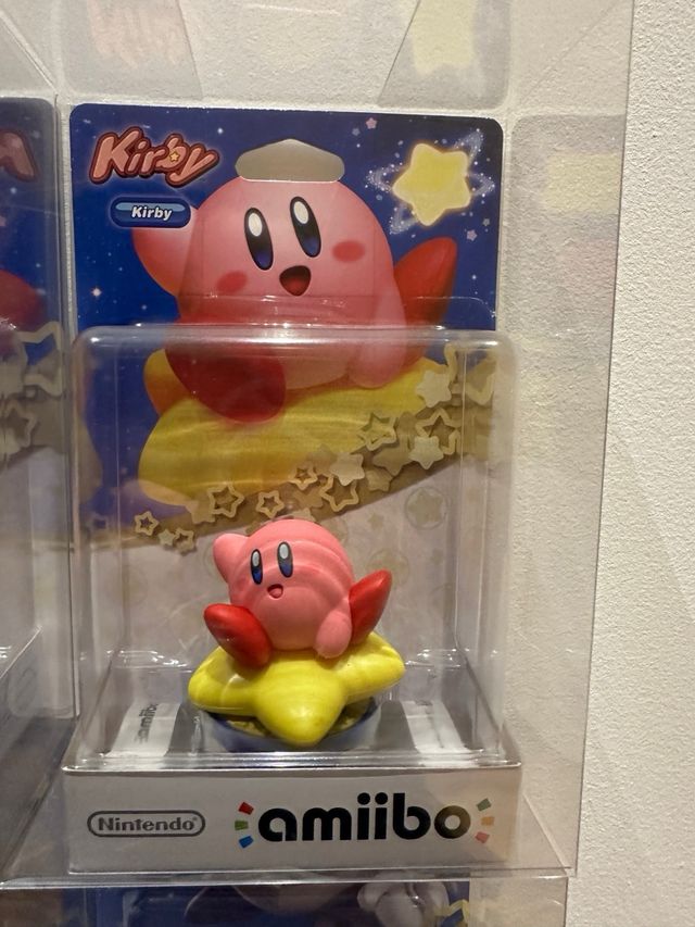 Set di 4 figure Amiibo Nintendo Kirby: Waddle Dee, Kirby, King Dedede, Meta Knight