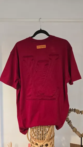T-shirt Louis Vuitton L Rosso