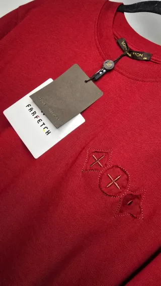 T-shirt Louis Vuitton L Rosso