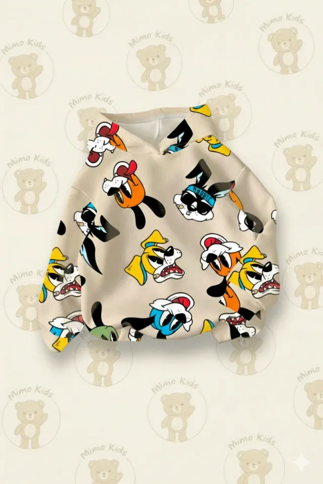 Sudadera infantil Mimo Kids estampada