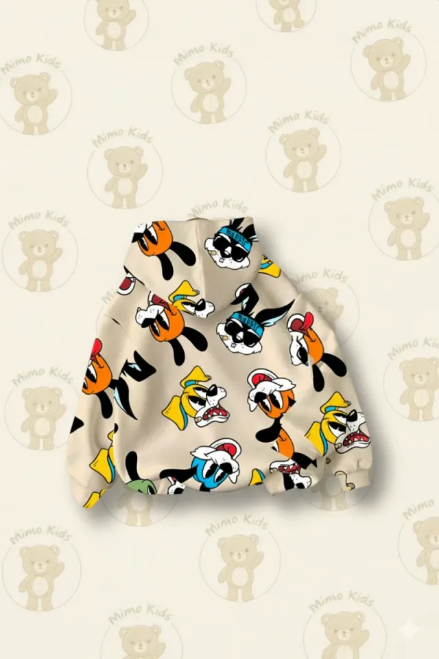 Sudadera infantil Mimo Kids estampada