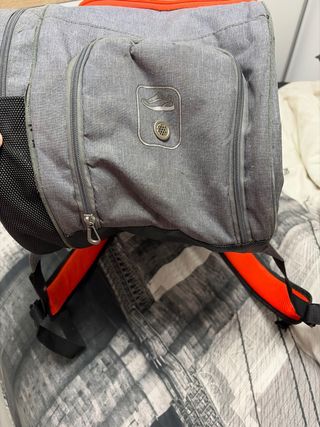 Paletero Bullpadel Gris Naranja