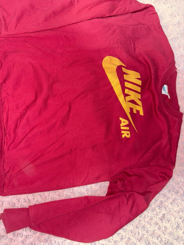 Sudadera Nike Roja con Logo Air