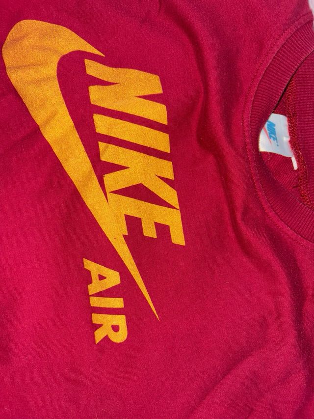 Sudadera Nike Roja con Logo Air